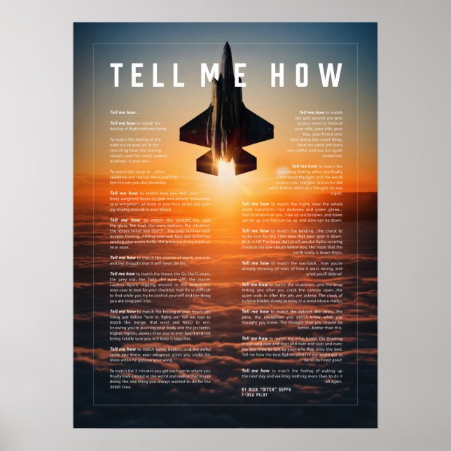 Affiche Dites-moi comment (Devant)