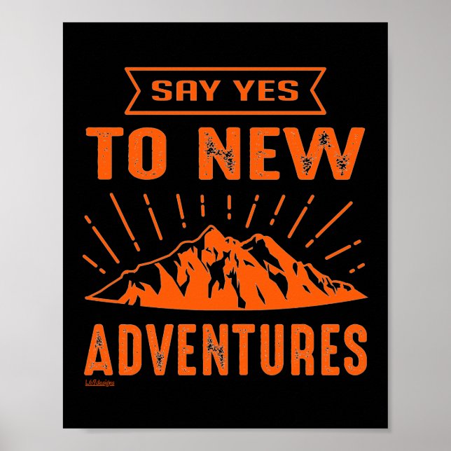 AFFICHE DITES OUI À DE NOUVELLES AVENTURES ! (Devant)