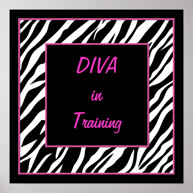 Affiche Diva en formation (Devant)