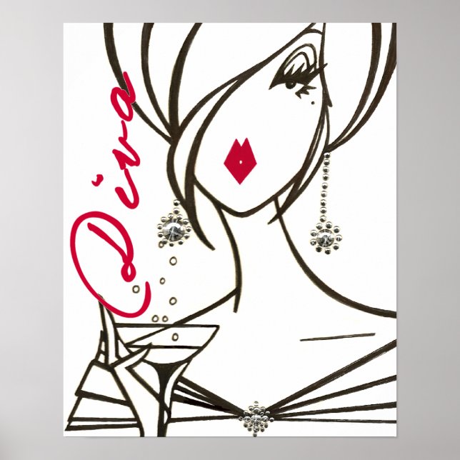 Affiche Divas Rule ! imprimer (Devant)