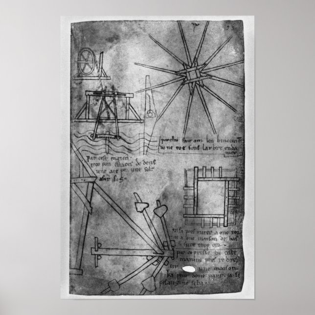 Affiche Divers moteurs et instruments (Devant)