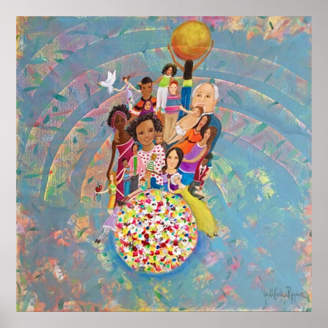 Affiche Diversité Art original (Devant)