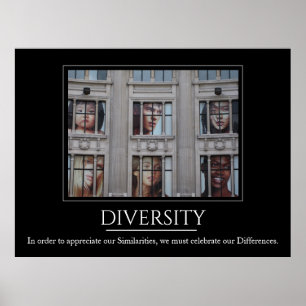 Affiche Diversité et inclusion Révision de l'affiche II