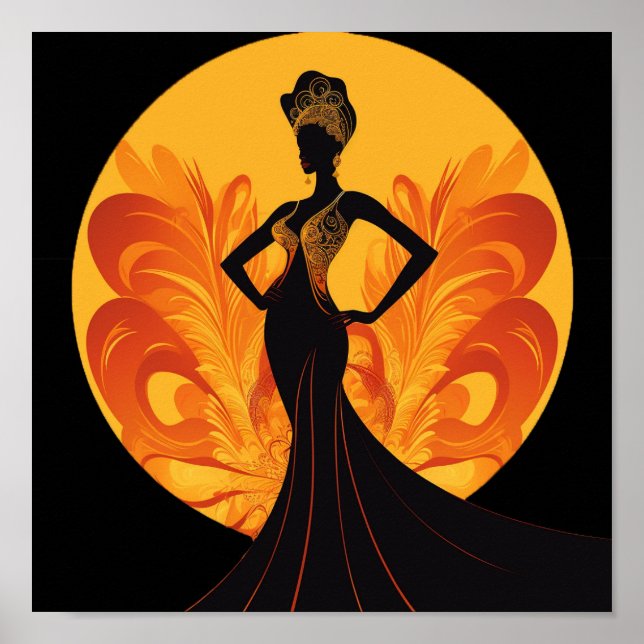 AFFICHE DIVINE FEMININE #4 (Devant)