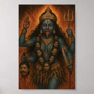 Affiche Divine feminine Kali déesse