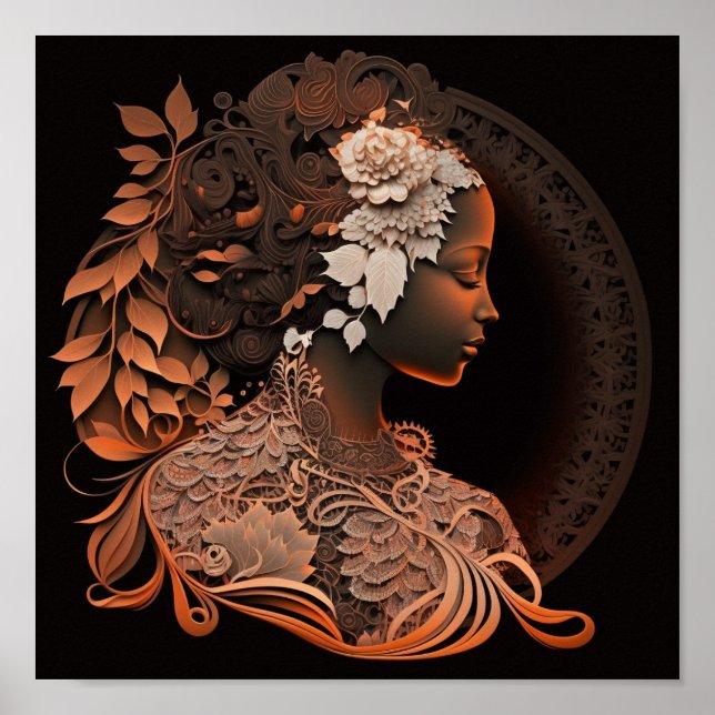 AFFICHE DIVINE FEMININE N° 1 (Devant)