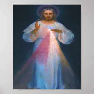 Affiche Divine Miséricorde Original Par Kazimirowski