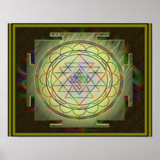 Affiche Divine Sri Yantra10