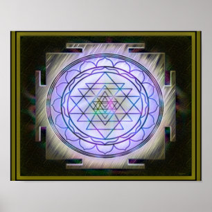 Affiche Divine Sri Yantra13