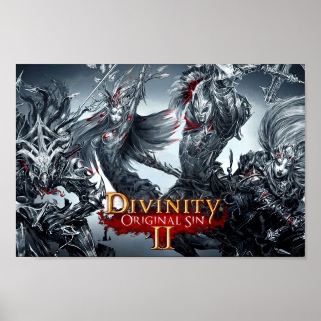Affiche Divinité Art original Sin 2 (Devant)