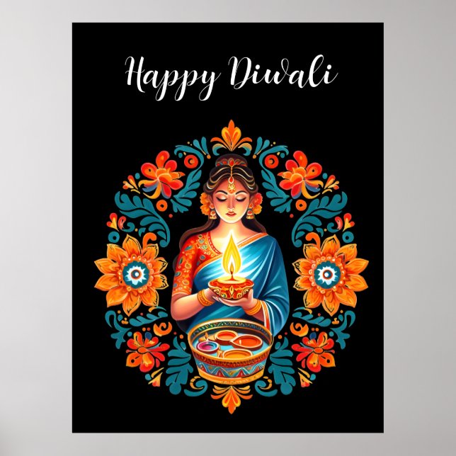 Affiche Diwali (Devant)