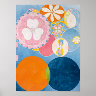 Affiche Dix plus grandes, no 2, Enfance Hilma af Klint