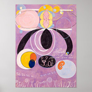 Affiche Dix Plus Grandes, No 6, Adultes   Hilma af Klint  