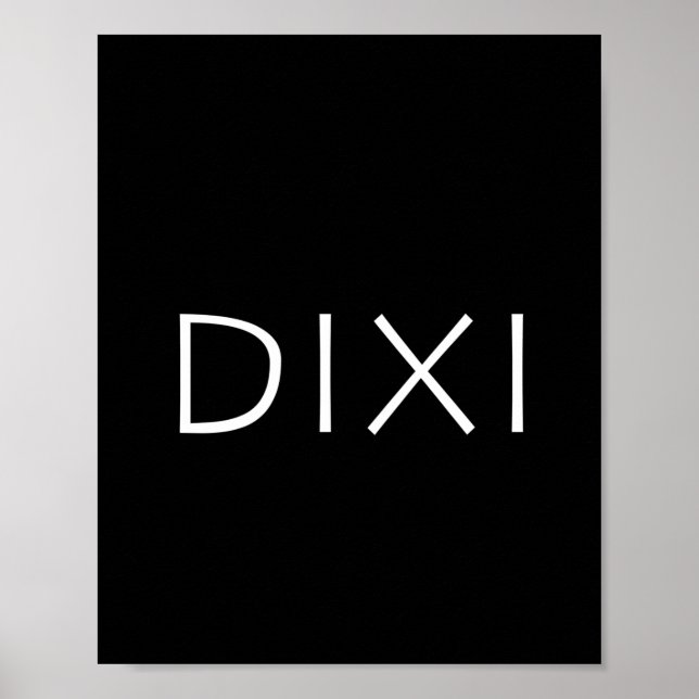 Affiche Dixi (Devant)