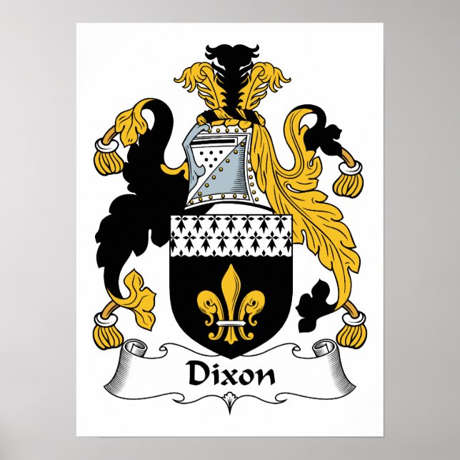 Affiche Dixon Family Crest (Devant)