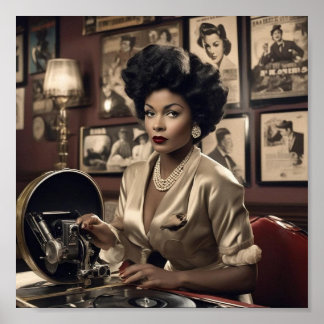 Affiche dj année 60