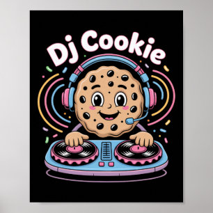 Affiche Dj Cookie Christmas Dj Vibes