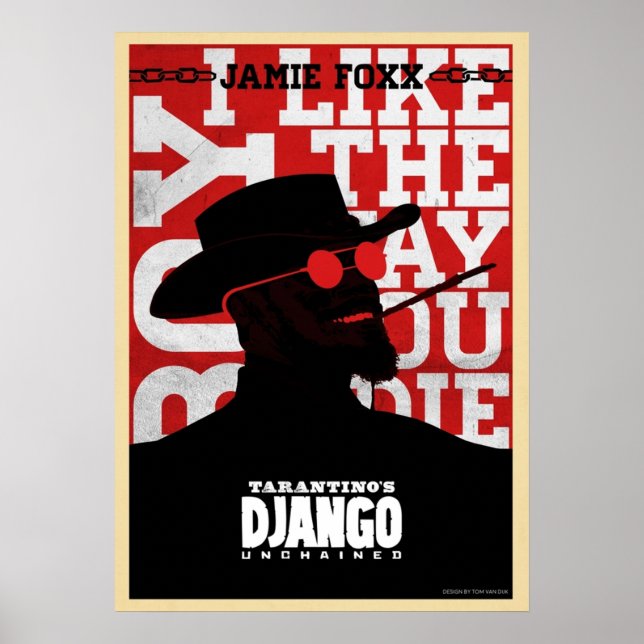 Affiche Django Unchained (Devant)