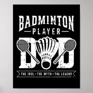 Affiche Dminton Player Papa The Shutter Player Dminton Pla