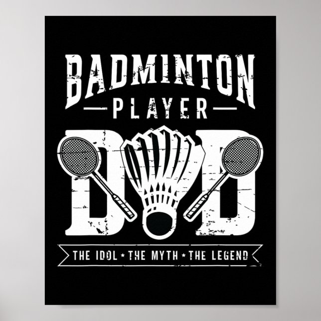 Affiche Dminton Player Papa The Shutter Player Dminton Pla (Devant)