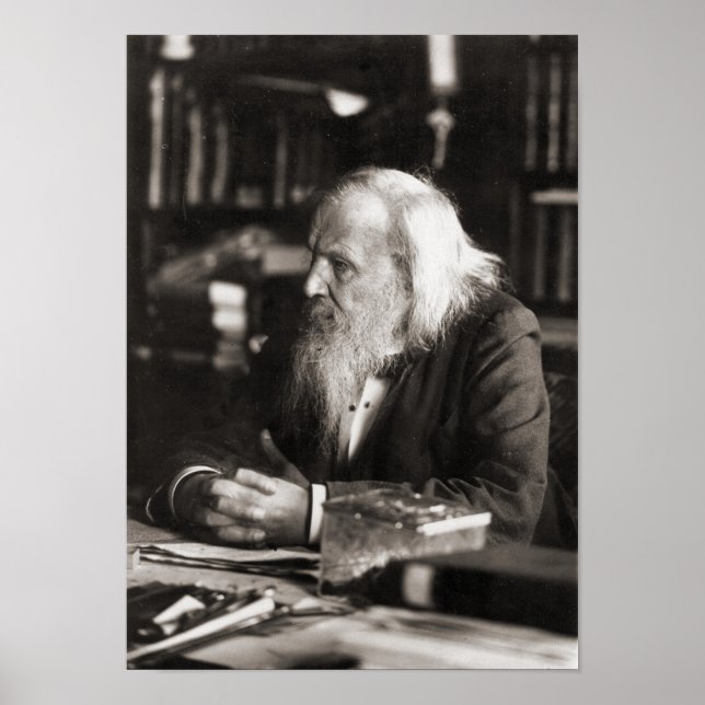 Affiche Dmitri Mendeleev (Devant)