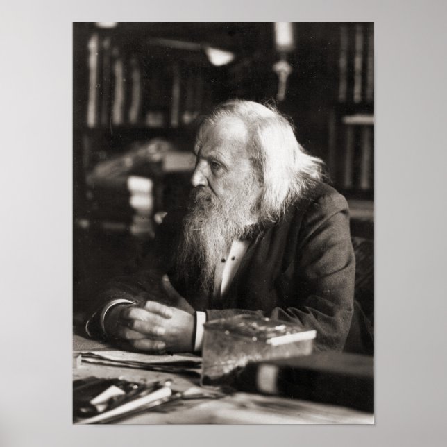 Affiche Dmitri Mendeleïev (Devant)