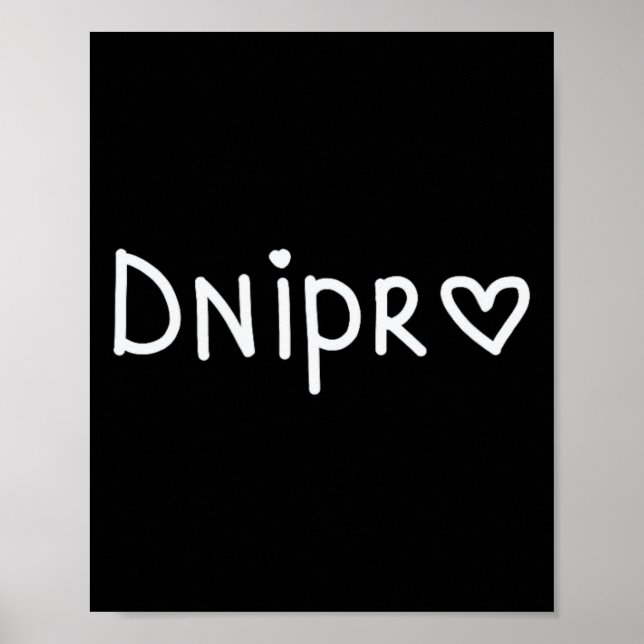 Affiche Dnipro Ukraine  (Devant)