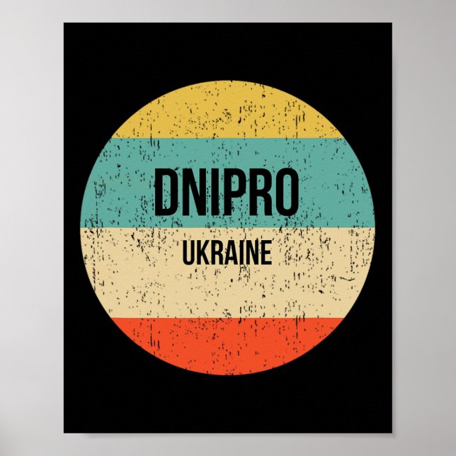 Affiche Dnipro Ukraine 3  (Devant)