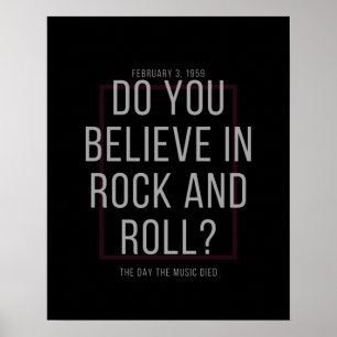 Affiche Do You Believe In Rock And Roll?