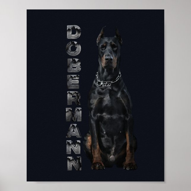 Affiche Doberman Pinscher (Devant)