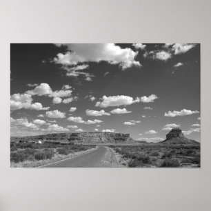 Affiche d'observatoire de canyon de Chaco