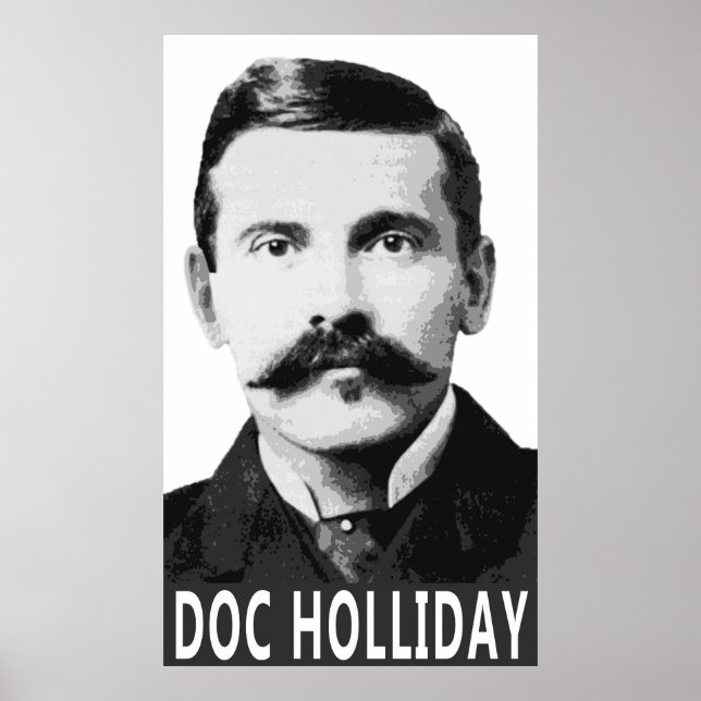 AFFICHE DOC HOLLIDAY OLD WEST LEGEND (Devant)