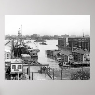 Affiche Docks de Hoboken