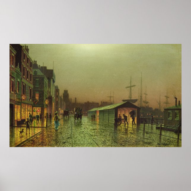 Affiche Docks Liverpool (Devant)