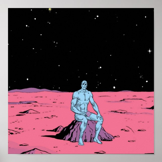 Affiche Docteur Manhattan (Devant)