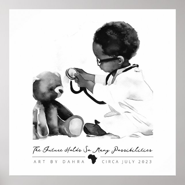 Affiche Docteur noir (Devant)