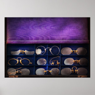 Affiche Docteur - Optométriste - Plusieurs styles au choix