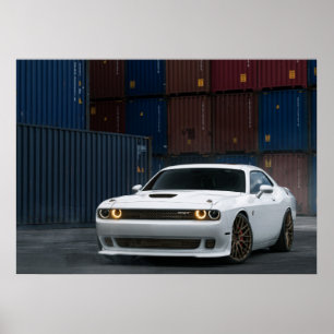 Affiche Dodge Challenger SRT