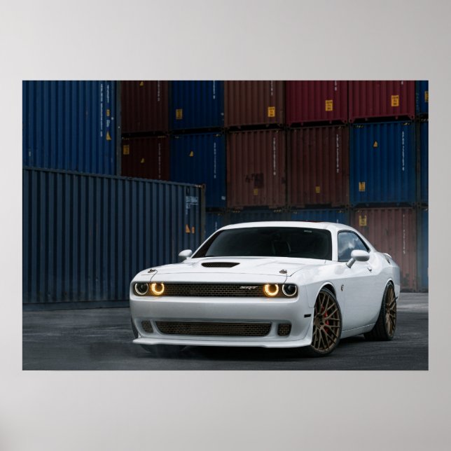 Affiche Dodge Challenger SRT (Devant)