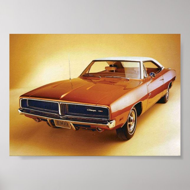 Affiche Dodge Charger 1969 (Devant)