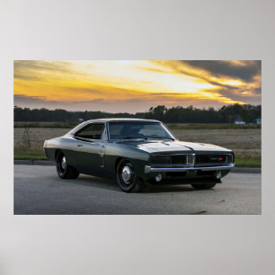 Affiche Dodge Charger 1969