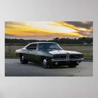 Affiche Dodge Charger 1969