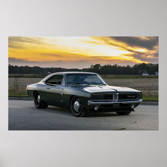 Affiche Dodge Charger 1969 (Devant)