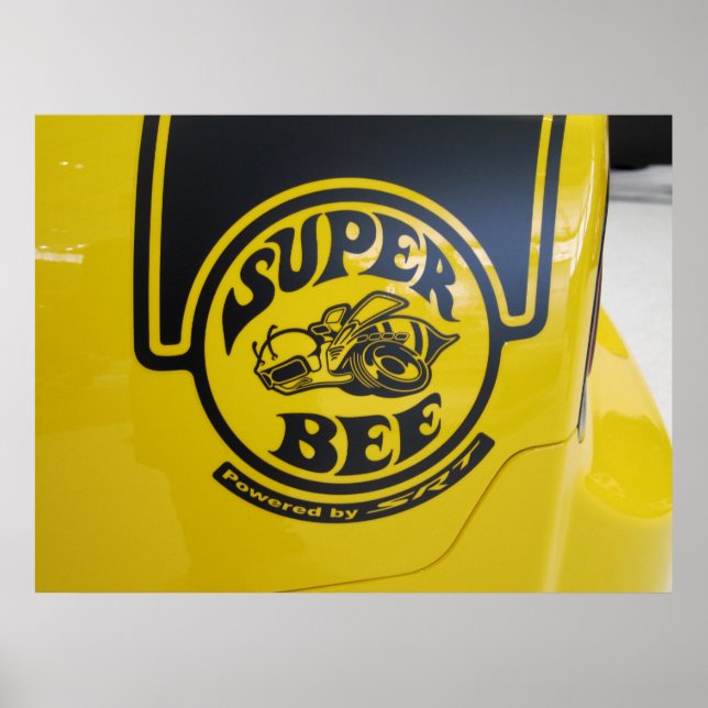 Affiche Dodge Chargeur SRT Super Bee Emblem (Devant)