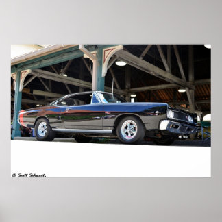 Affiche Dodge Coronet 1968 R/T