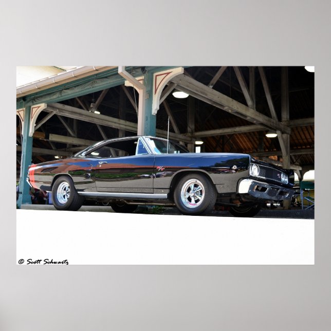 Affiche Dodge Coronet 1968 R/T (Devant)