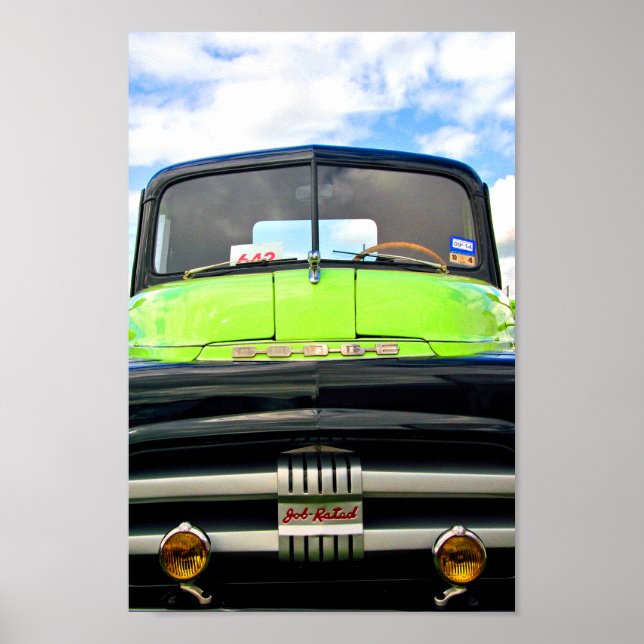 Affiche Dodge Pick Up Camion Station Wagon (Devant)