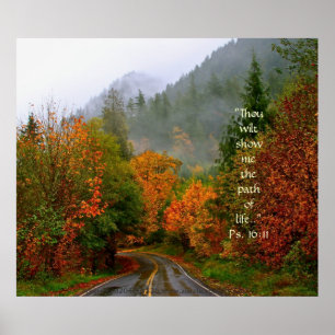 Affiche Dodge Road Imprimer avec texte écrit