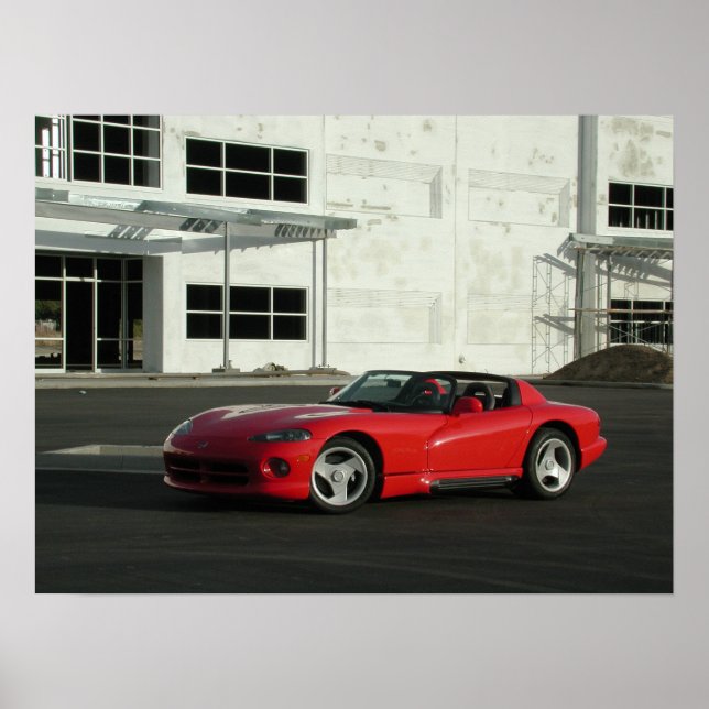 Affiche Dodge Viper RT/10 (Devant)