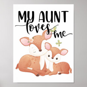 Affiche Doe et Fawn Ma tante m'aime